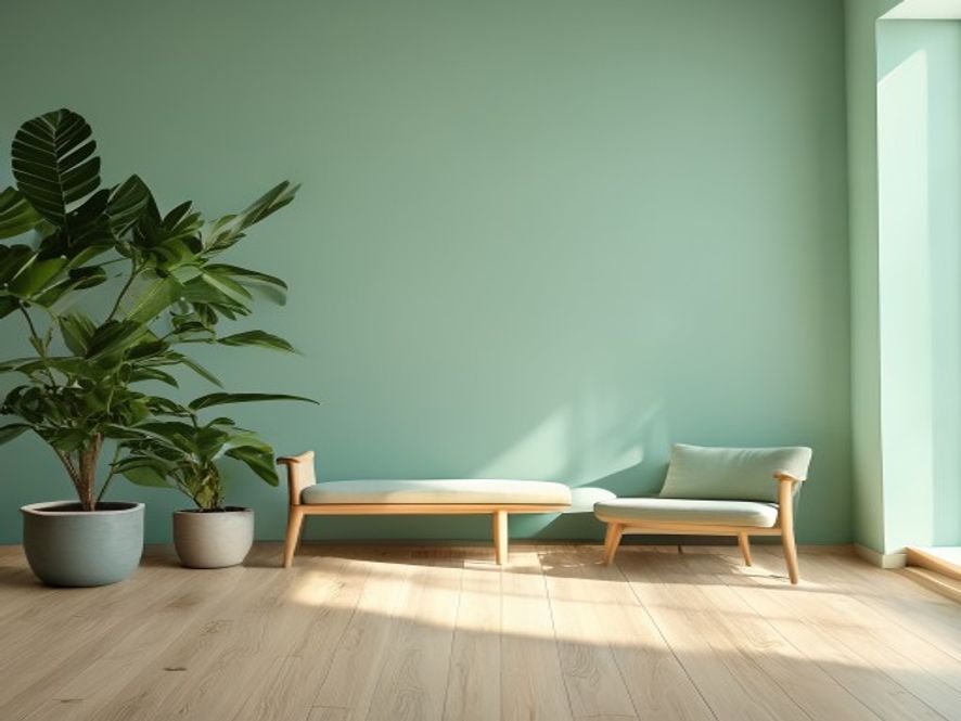 Collaborative coaching session in a bright, modern office setting with natural light